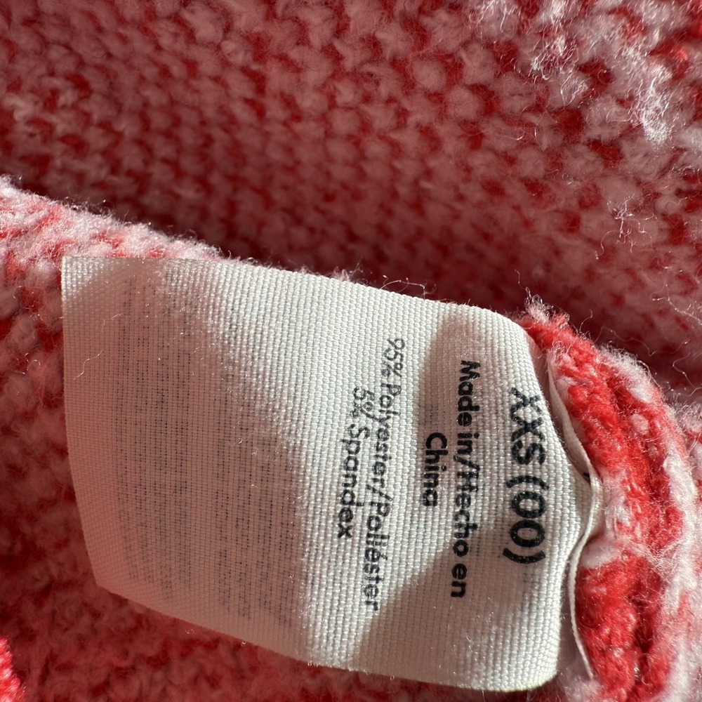 No Boundaries Oversized XXS Nordic Snowflake Holiday Pullover Sweater Ski Winter - Picture 10 of 16